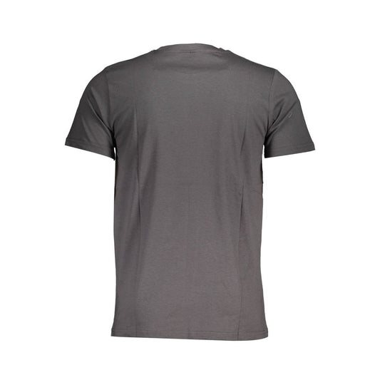 Gray Cotton T-Shirt - SEHABRANDS