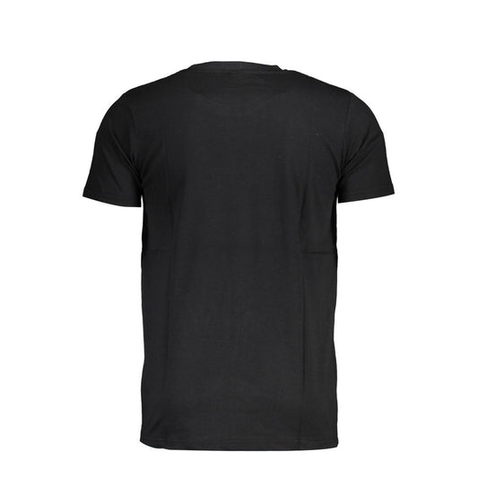 Black Cotton T-Shirt - SEHABRANDS