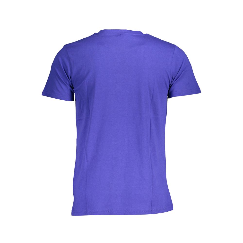 Blue Cotton T-Shirt - SEHABRANDS