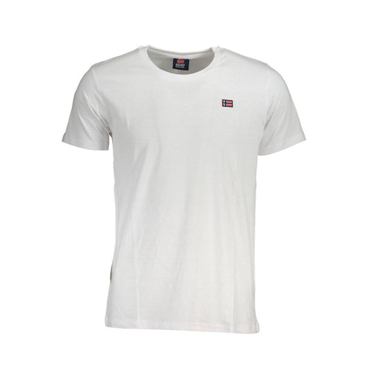 White Cotton T-Shirt - SEHABRANDS