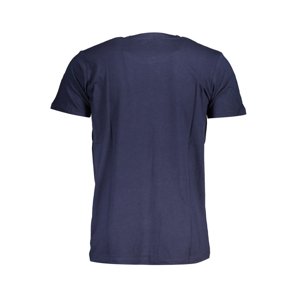 Blue Cotton T-Shirt - SEHABRANDS