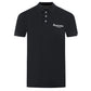 Elegant Contrast Logo Cotton Polo Shirt - SEHABRANDS