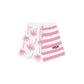 Chic Pink Striped Drawstring Shorts - SEHABRANDS