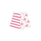 Chic Pink Striped Drawstring Shorts - SEHABRANDS