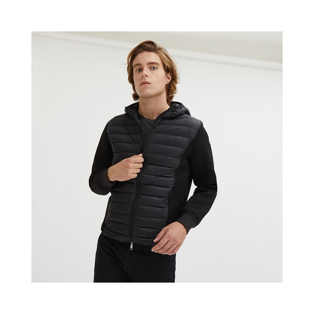 Black Nylon Men Jacket - SEHABRANDS