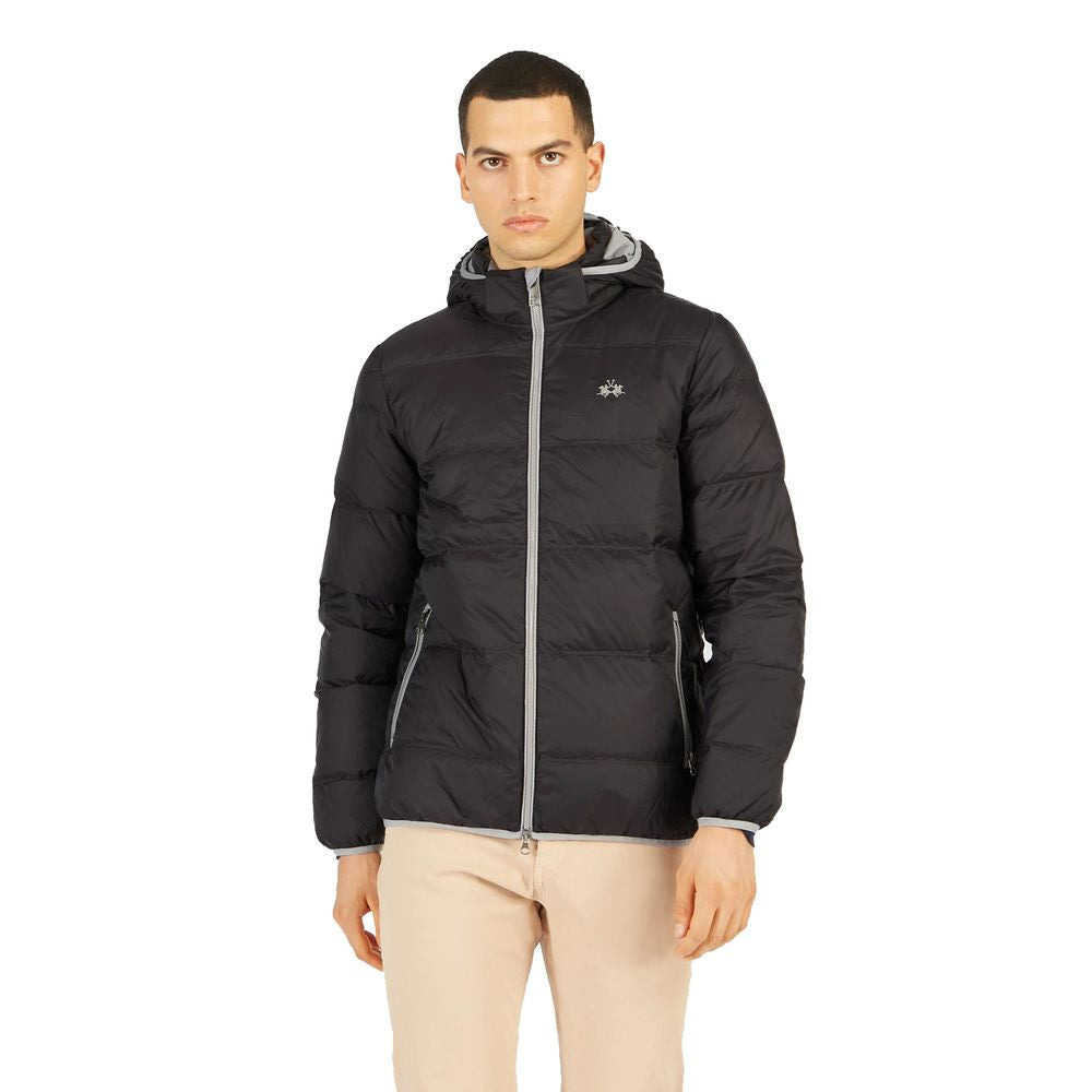 Black Nylon Men's Jacket - SEHABRANDS