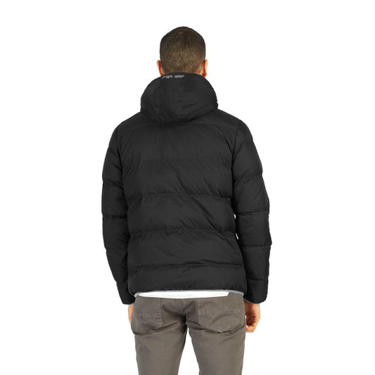 Black Nylon Men's Jacket - SEHABRANDS