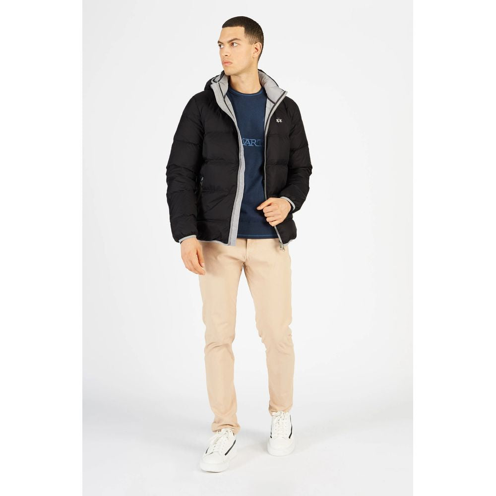 Black Nylon Men's Jacket - SEHABRANDS