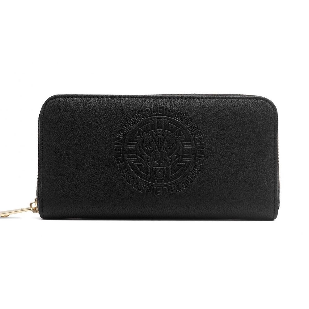 Black Polyester Women Wallet - SEHABRANDS