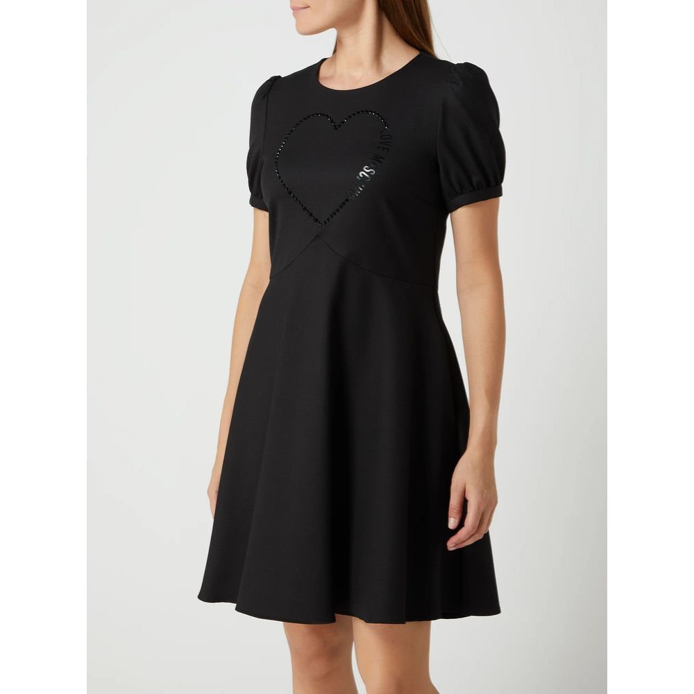 Black Polyester Women Dress - SEHABRANDS