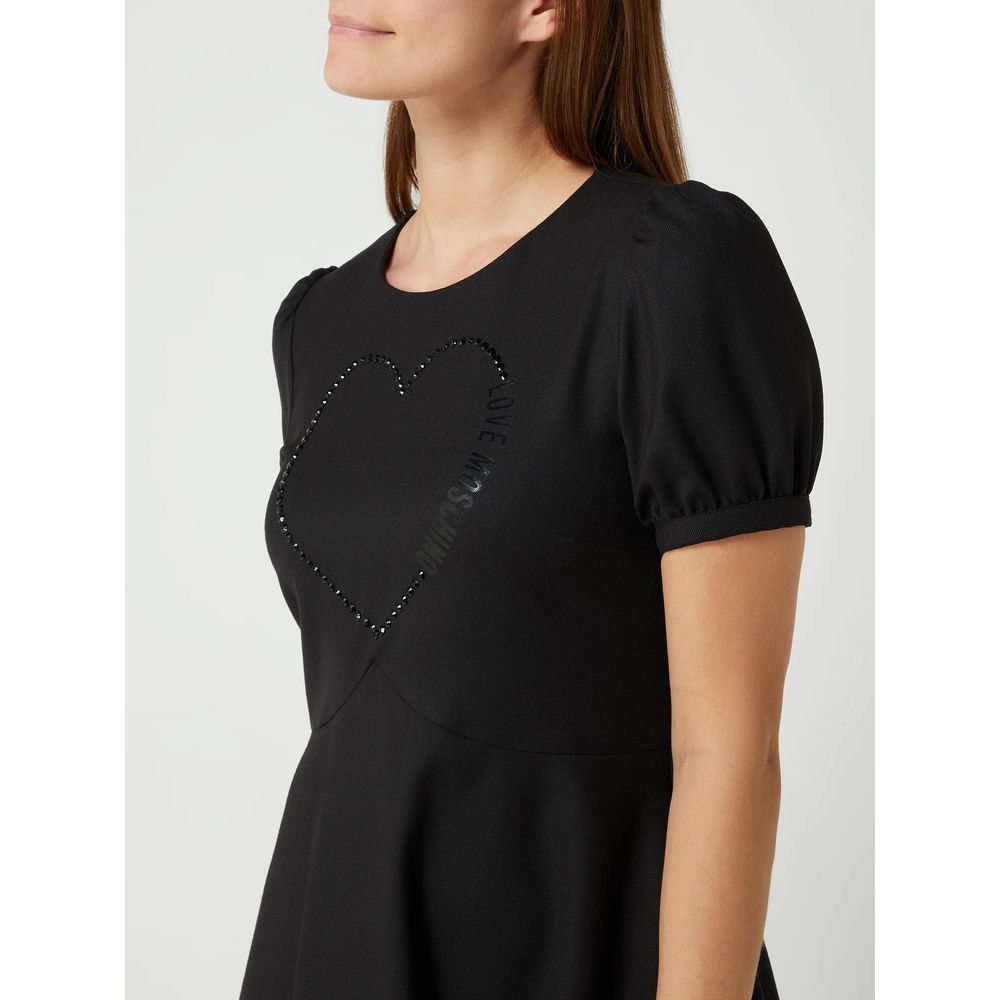 Black Polyester Women Dress - SEHABRANDS