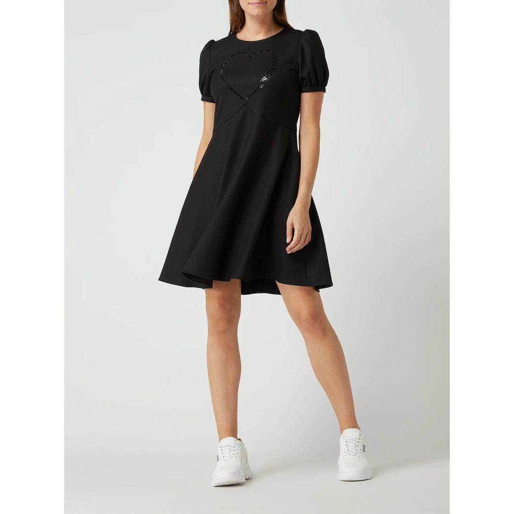 Black Polyester Women Dress - SEHABRANDS