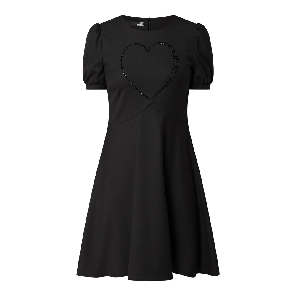 Black Polyester Women Dress - SEHABRANDS