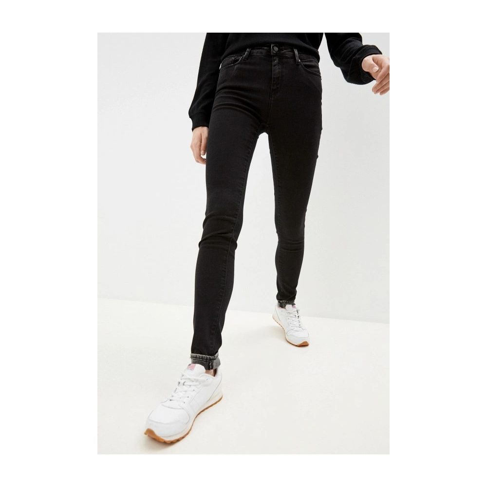 Black Cotton Women Jeans - SEHABRANDS