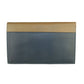 Blue Leather Men Wallet - SEHABRANDS