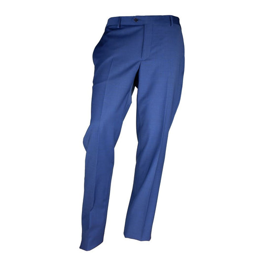 Elegant Two-Button Men's Suit in Blue - SEHABRANDS