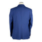 Elegant Two-Button Men's Suit in Blue - SEHABRANDS