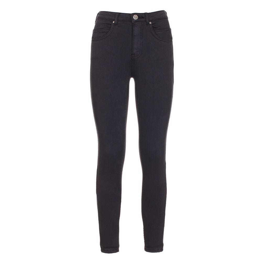 Black Cotton Women's Jeans - SEHABRANDS