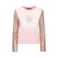 Pink Cotton Women Sweater - SEHABRANDS