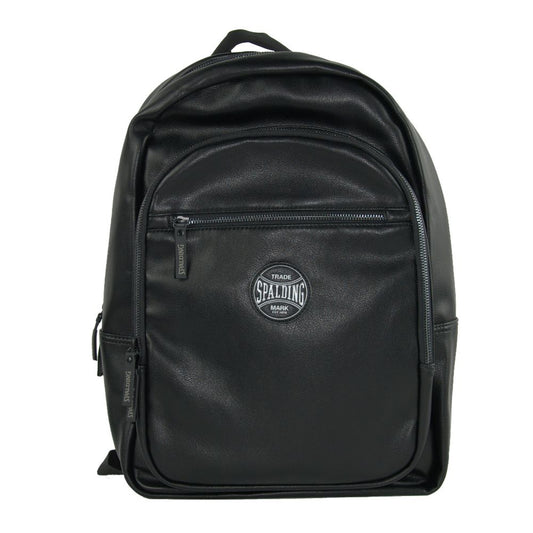 Black Polyethylene Men Backpack - SEHABRANDS