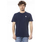 Blue Cotton Men T-Shirt - SEHABRANDS