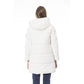 White Polyester Women Jacket - SEHABRANDS