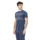 Blue Cotton Men T-Shirt - SEHABRANDS