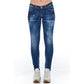 Blue Cotton Women Jean - SEHABRANDS