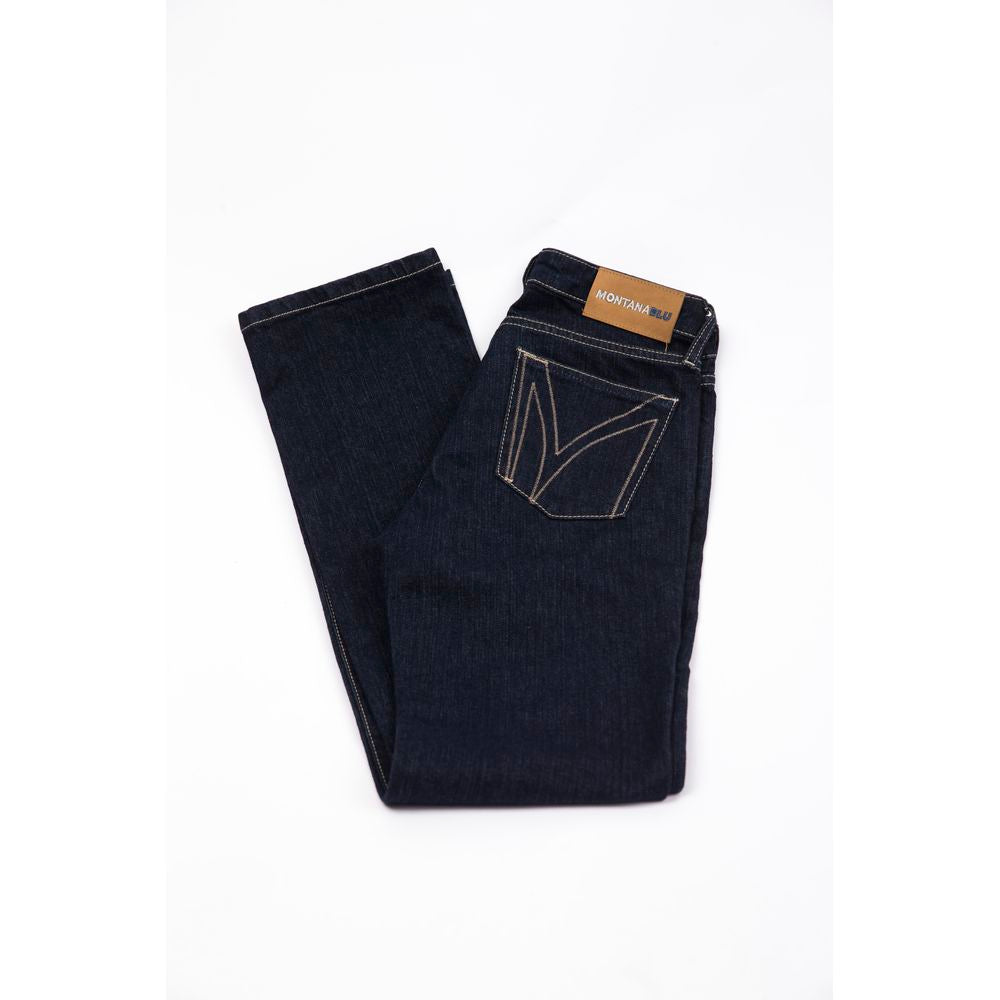 Blue Cotton Women Jeans - SEHABRANDS