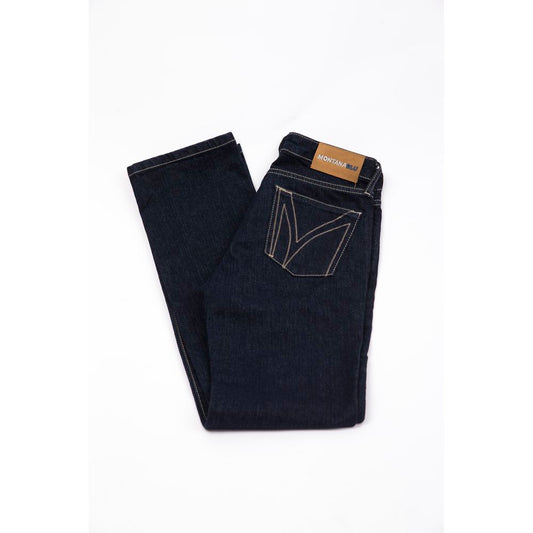 Blue Cotton Women Jeans - SEHABRANDS