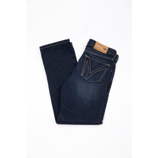 Blue Cotton Women Jeans - SEHABRANDS