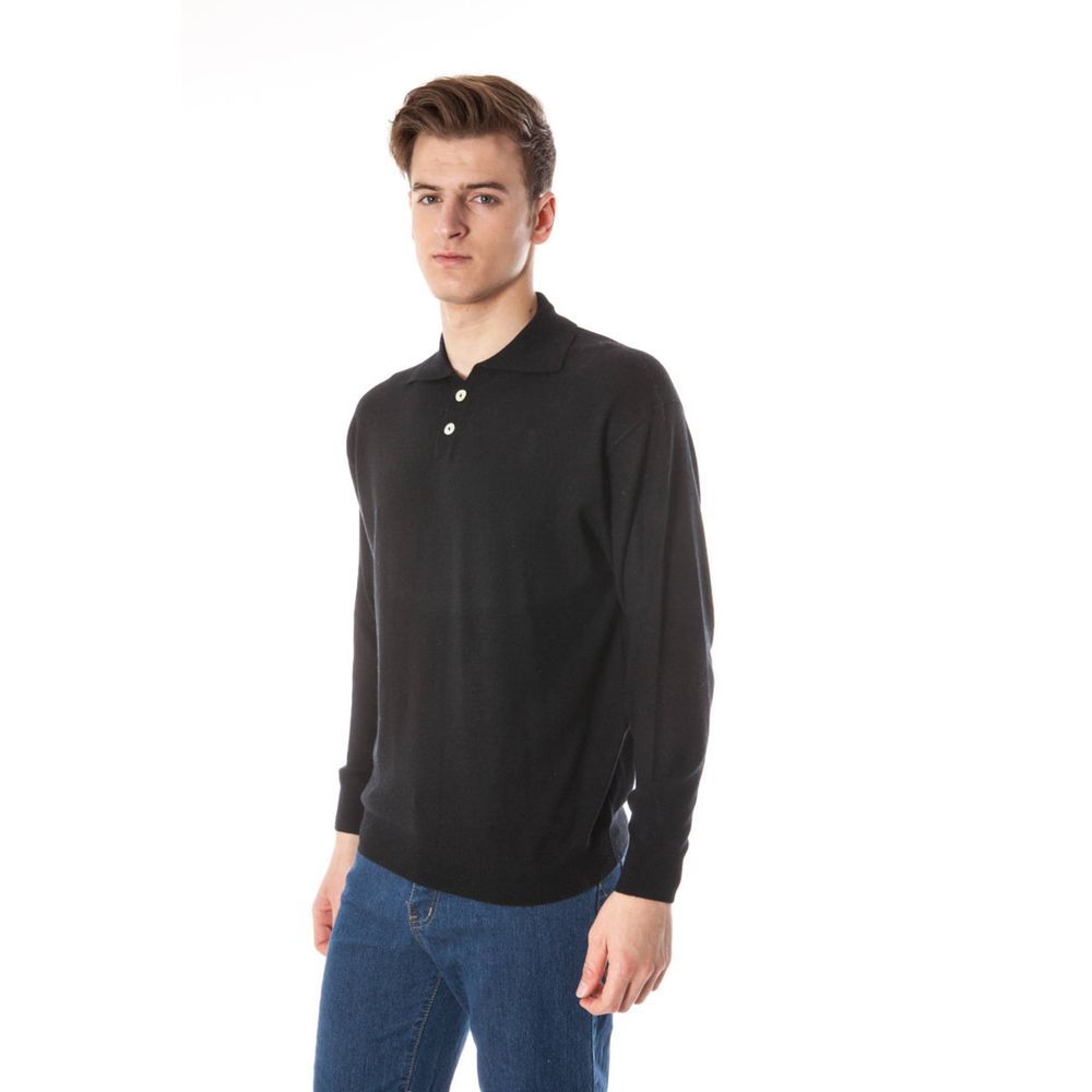 Black Silk Sweater - SEHABRANDS