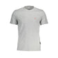 Gray Cotton Men T-Shirt - SEHABRANDS