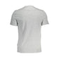 Gray Cotton Men T-Shirt - SEHABRANDS