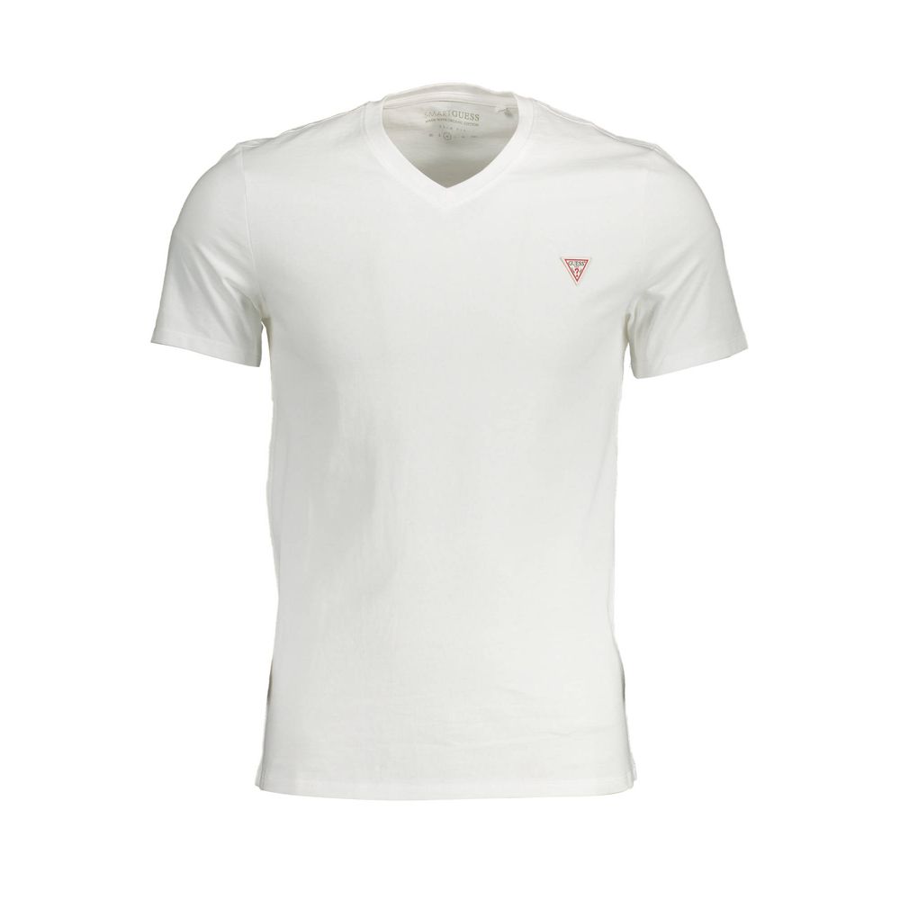 White Cotton Men T-Shirt - SEHABRANDS