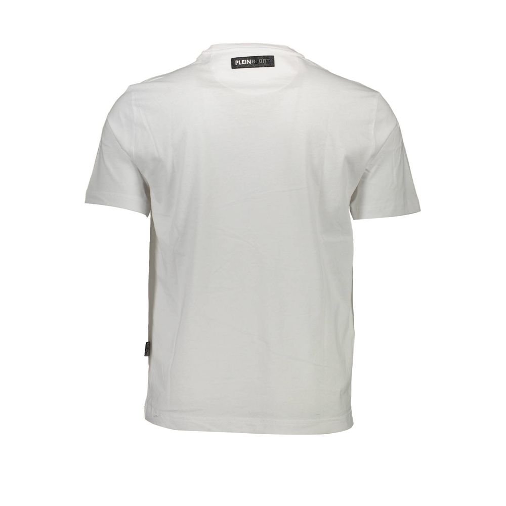 White Cotton Men T-Shirt - SEHABRANDS