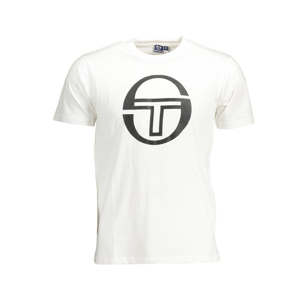 White Cotton T-Shirt - SEHABRANDS