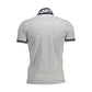 Gray Cotton Men Polo Shirt - SEHABRANDS