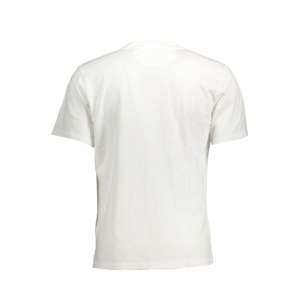 White Cotton Men T-Shirt - SEHABRANDS