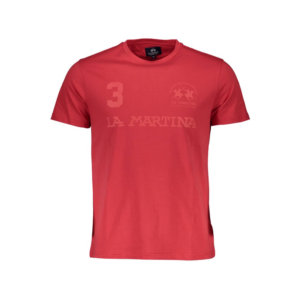 Red Cotton Men T-Shirt - SEHABRANDS