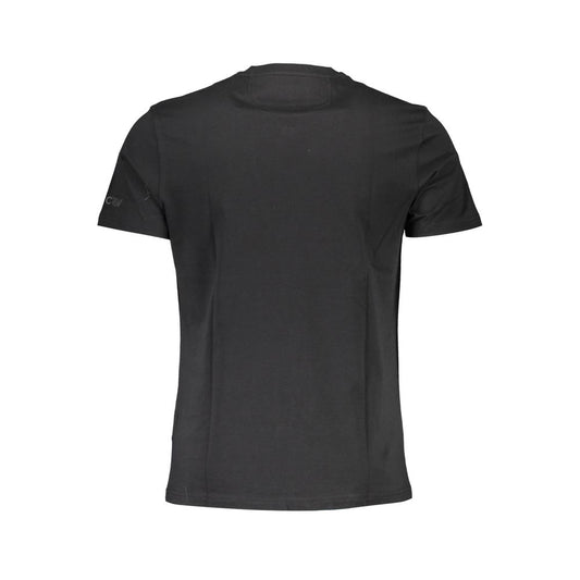 Black Cotton Men T-Shirt - SEHABRANDS