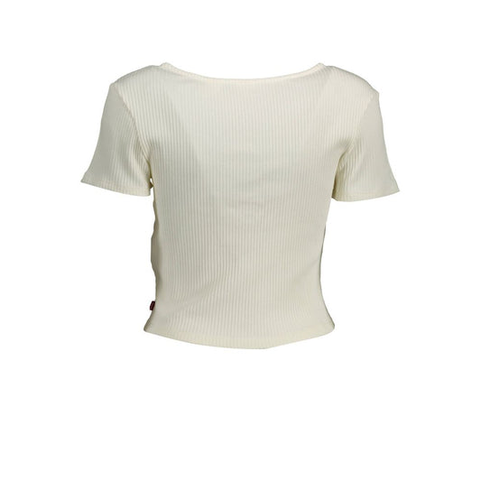 White Cotton Women Top - SEHABRANDS