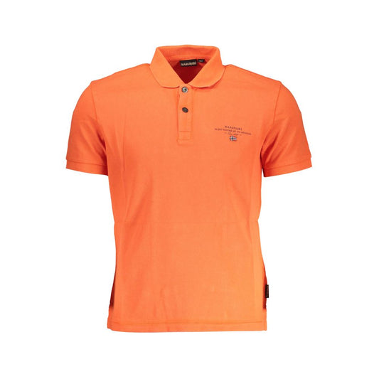 Red Cotton Men Polo Shirt - SEHABRANDS