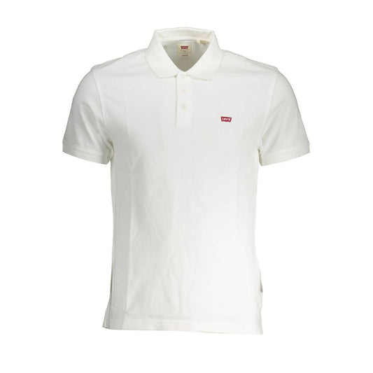 White Cotton Men Polo - SEHABRANDS