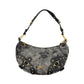 Grey and Black Polyester Handbag - SEHABRANDS