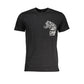 Cavalli Class Black Cotton T-Shirt