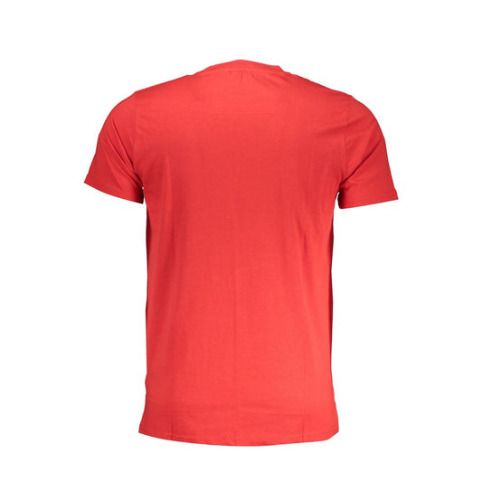 Cavalli Class Red Cotton T-Shirt