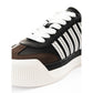 Black Leather Sneaker - SEHABRANDS