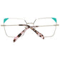 Emilio Pucci Gold Women Optical Frames