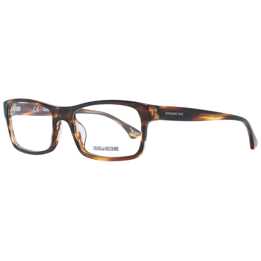 Zadig & Voltaire Brown Men Optical Frames